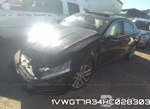 1VWGT7A34HC028303 фото 3