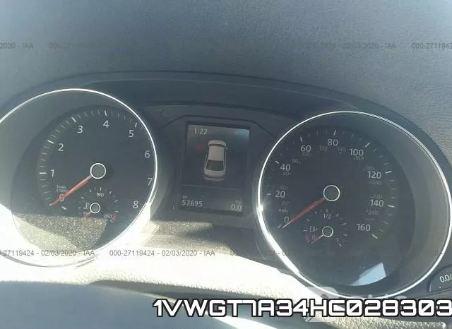 1VWGT7A34HC028303 фото 8
