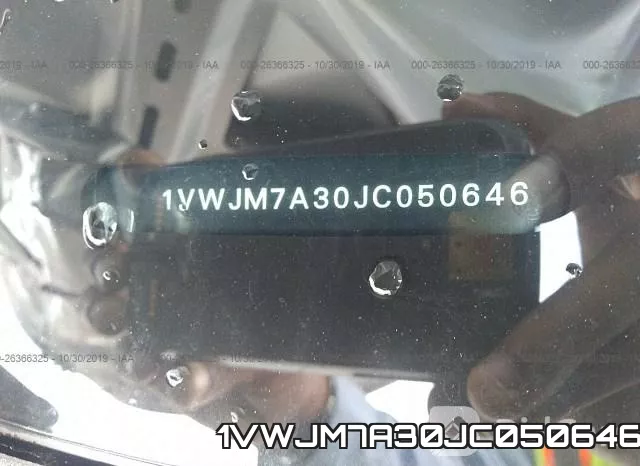 1VWJM7A30JC050646 фото 10