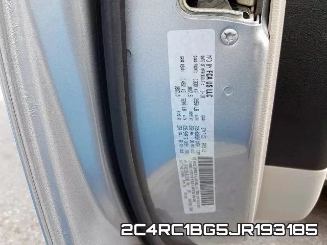 2C4RC1BG5JR193185 фото 2