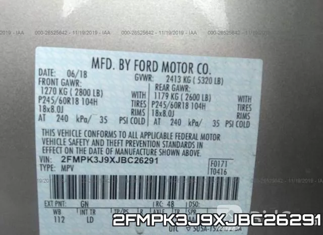 2FMPK3J9XJBC26291 фото 10