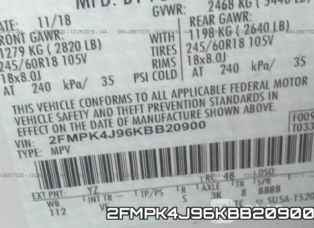 2FMPK4J96KBB20900 фото 10