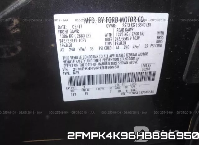 2FMPK4K96HBB96950 фото 10
