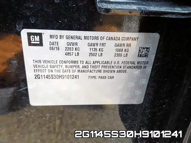 2G1145S30H9101241 фото 2