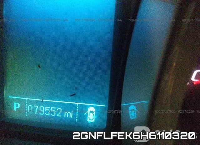 2GNFLFEK6H6110320 фото 8
