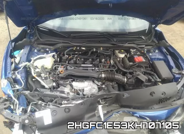 2HGFC1E53KH707105 фото 2
