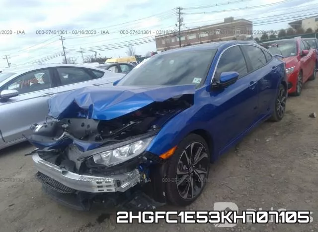 2HGFC1E53KH707105 фото 3