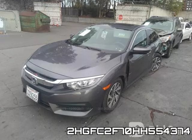 2HGFC2F70HH554374 фото 3