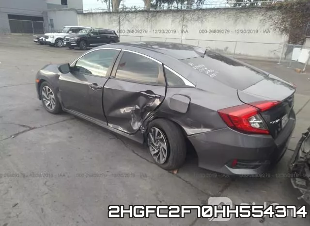 2HGFC2F70HH554374 фото 4
