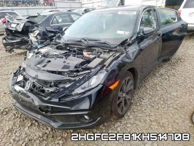 2HGFC2F81KH514708 фото 3