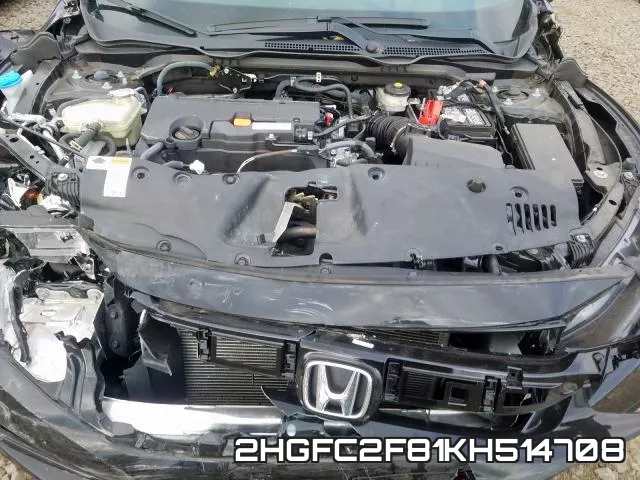 2HGFC2F81KH514708 фото 8