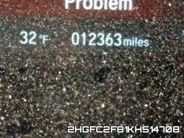 2HGFC2F81KH514708 фото 9
