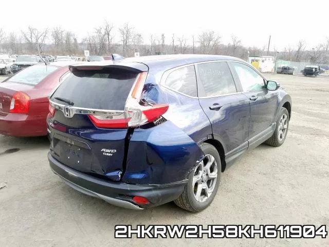 2HKRW2H58KH611904 фото 5