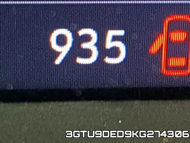 3GTU9DED9KG274306 фото 9