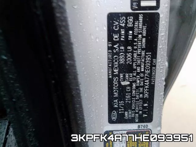 3KPFK4A77HE093951 фото 2