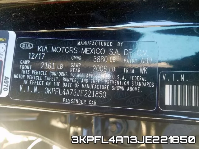 3KPFL4A73JE221850 фото 2