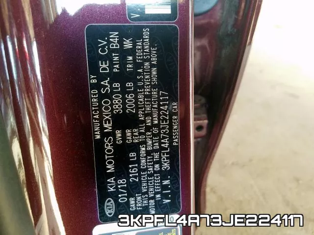 3KPFL4A73JE224117 фото 2