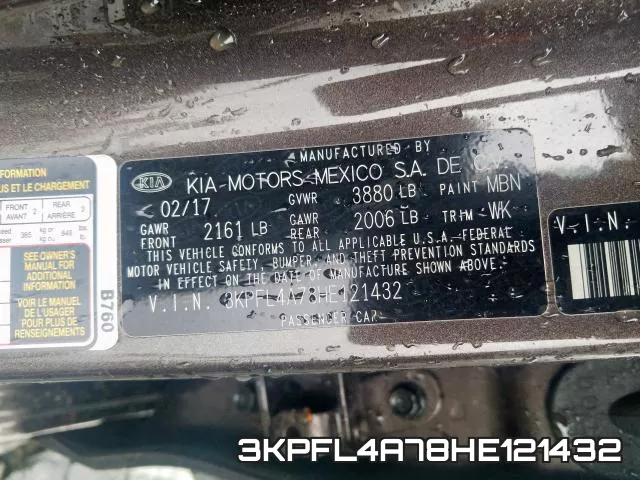 3KPFL4A78HE121432 фото 2