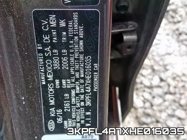 3KPFL4A7XHE016035 фото 2