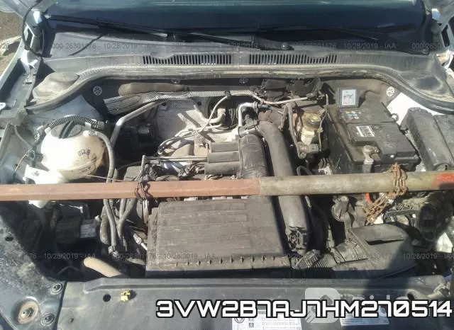 3VW2B7AJ7HM270514 фото 2
