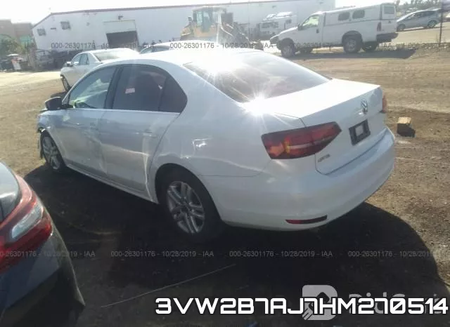3VW2B7AJ7HM270514 фото 4