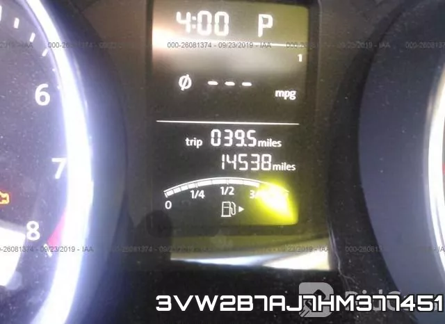 3VW2B7AJ7HM377451 фото 8