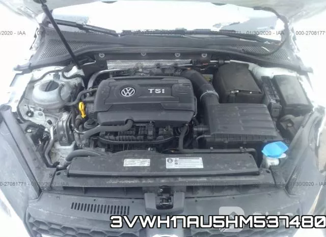 3VWH17AU5HM537480 фото 2