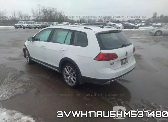3VWH17AU5HM537480 фото 4