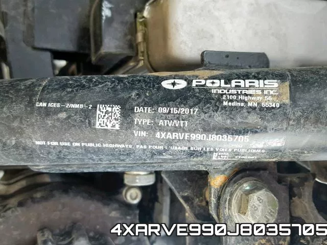 4XARVE990J8035705 фото 2