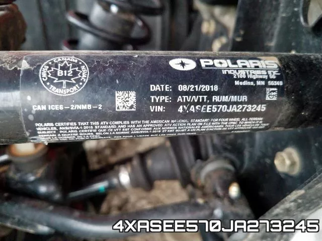 4XASEE570JA273245 фото 2