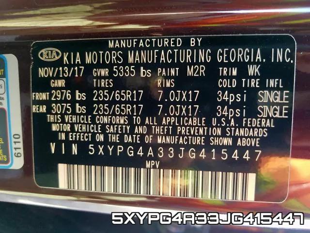 5XYPG4A33JG415447 фото 2