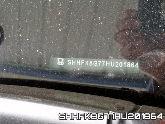 SHHFK8G77HU201864 фото 2