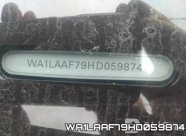 WA1LAAF79HD059874 фото 10