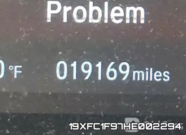19XFC1F97HE002294 фото 8
