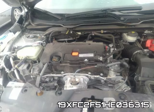19XFC2F51HE036315 фото 2