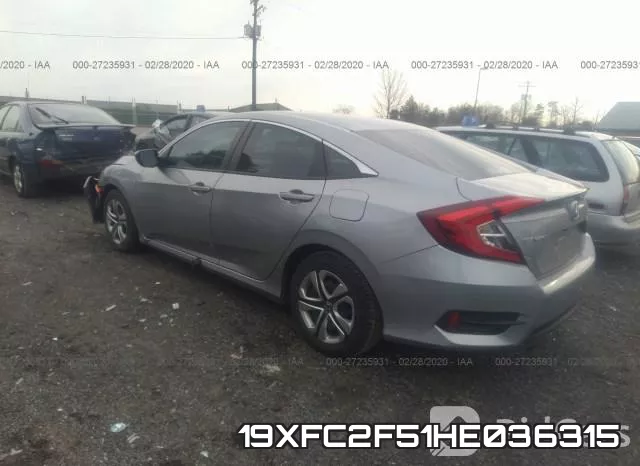 19XFC2F51HE036315 фото 4