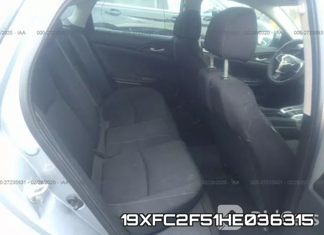 19XFC2F51HE036315 фото 9