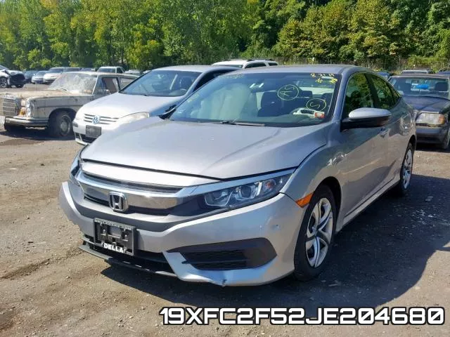 19XFC2F52JE204680 фото 3