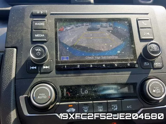19XFC2F52JE204680 фото 10