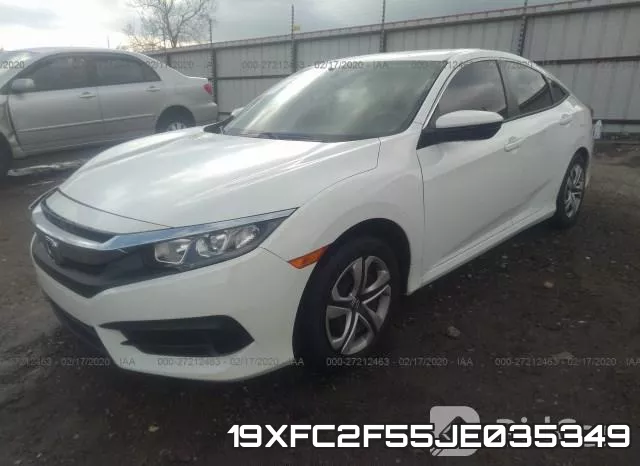 19XFC2F55JE035349 фото 3