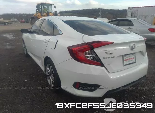 19XFC2F55JE035349 фото 4