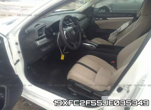 19XFC2F55JE035349 фото 6