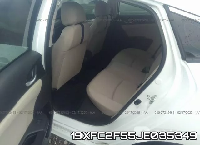 19XFC2F55JE035349 фото 9