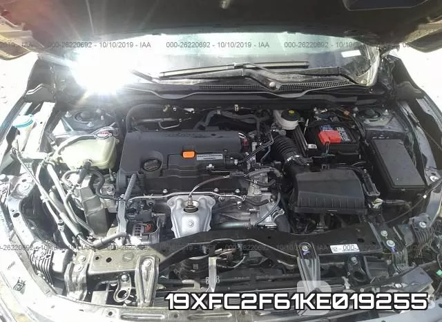 19XFC2F61KE019255 фото 2