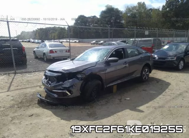 19XFC2F61KE019255 фото 3