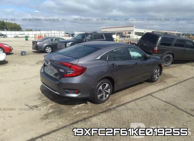 19XFC2F61KE019255 фото 5