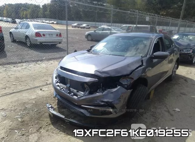 19XFC2F61KE019255 фото 7