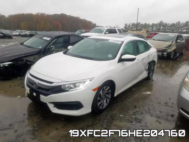 19XFC2F76HE204760 фото 3