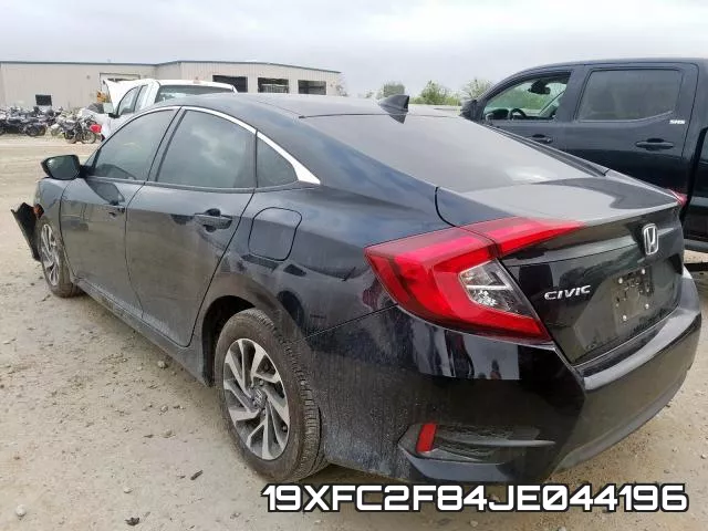 19XFC2F84JE044196 фото 4
