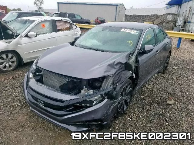 19XFC2F85KE002301 фото 3